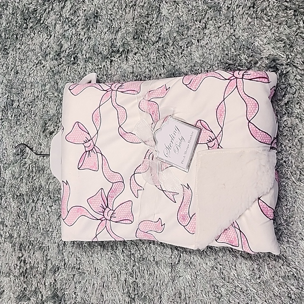 Sterling Baby /Plush Sherpa Blanket